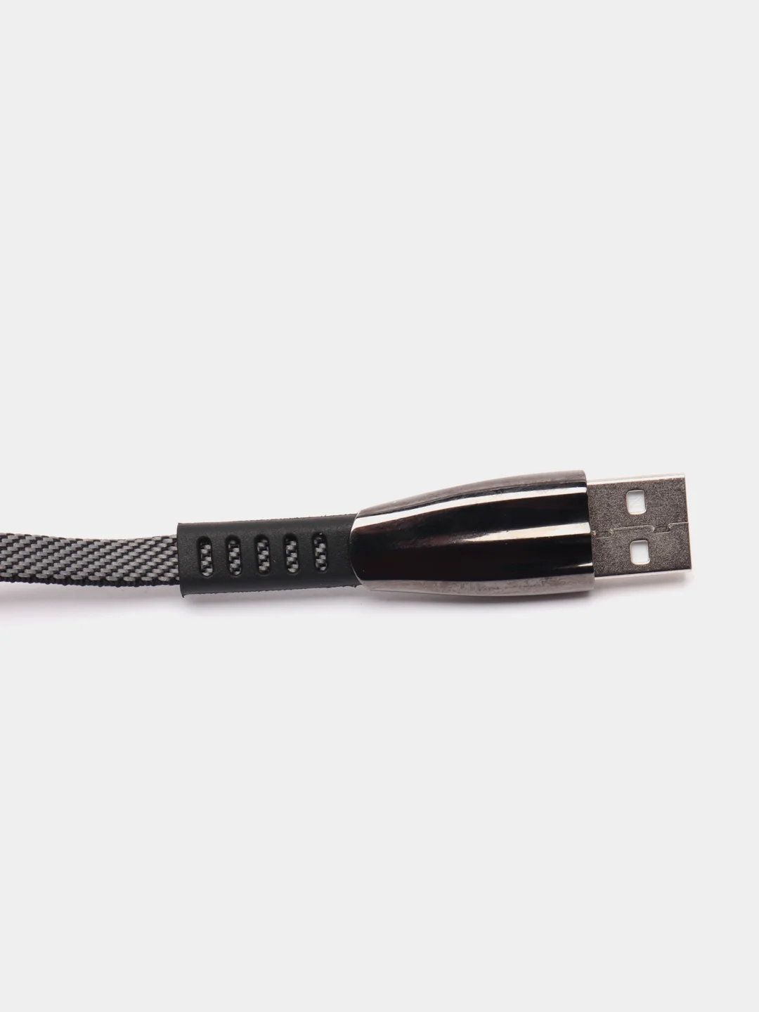 Hoco U70 USB на Micro-USB, Lightning, Type-C зарядный дата кабель 1,2 м, нейлоновая оплетка