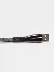 Hoco U70 USB на Micro-USB, Lightning, Type-C зарядный дата кабель 1,2 м, нейлоновая оплетка