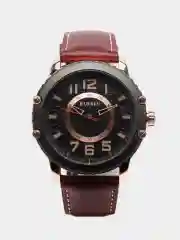 Бордовый мужские наручные часы Curren 8341 в подарочной упаковке