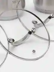 Серебряный набор посуды, 6 предметов