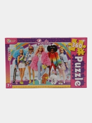 Пазлы для девочек, 360 элементов, "Barbie" Умные игры"