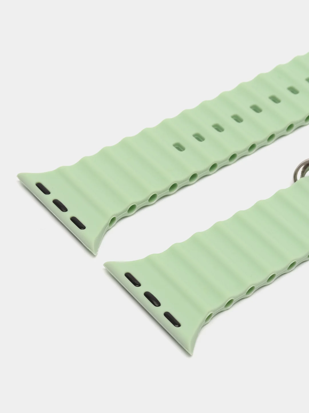 Бирюзовый силиконовый ремешок Ocean Watch для Apple Watch Series Ultra 8 7 6 5 SE