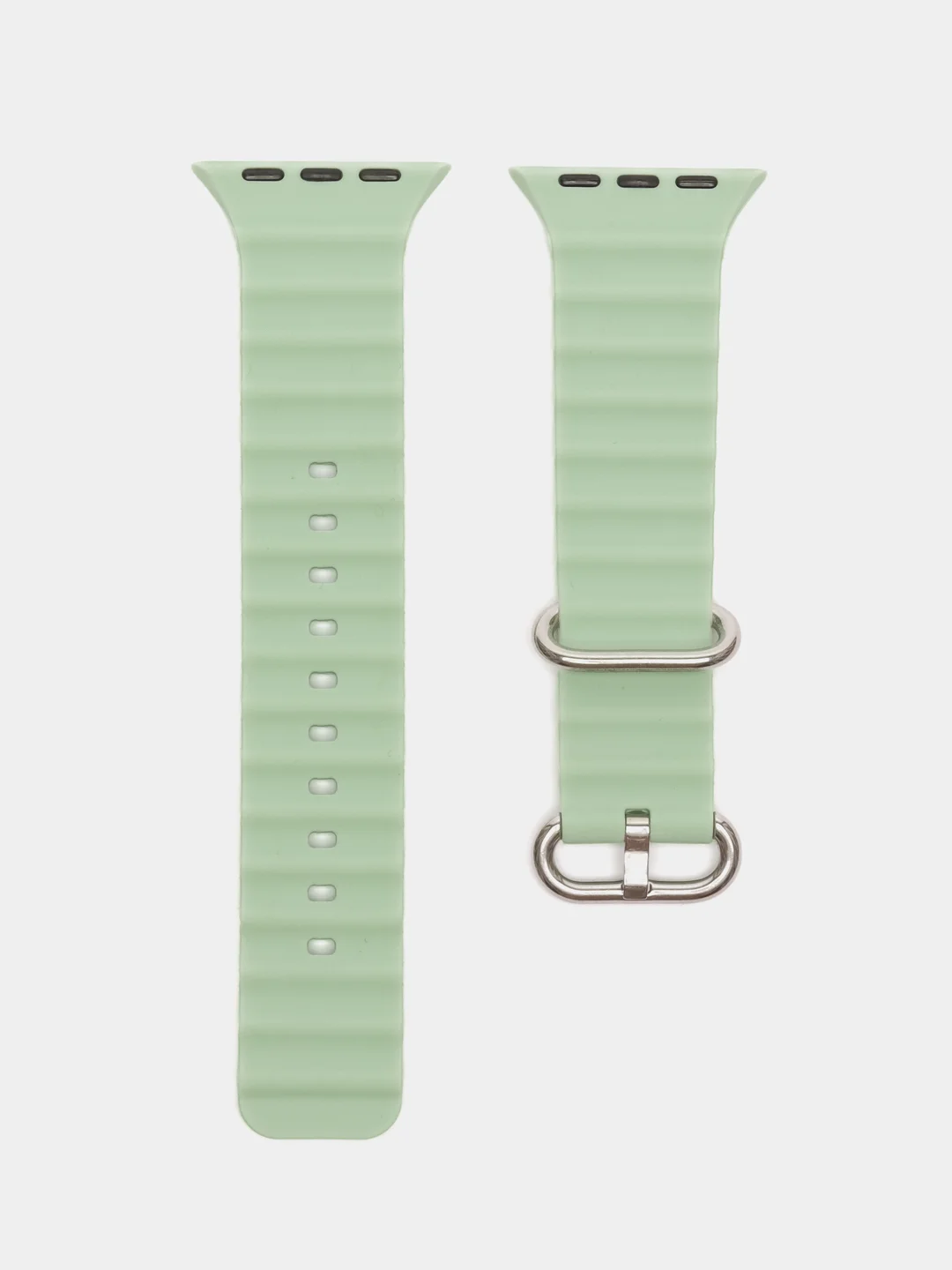 Бирюзовый силиконовый ремешок Ocean Watch для Apple Watch Series Ultra 8 7 6 5 SE