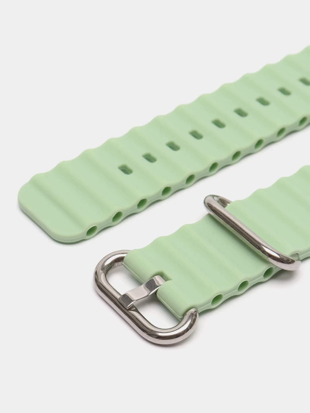 Бирюзовый силиконовый ремешок Ocean Watch для Apple Watch Series Ultra 8 7 6 5 SE
