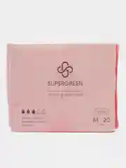 Розовый прокладки женские с крылышками SUPERGREEN
