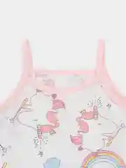 Розовый майка детская для девочки
