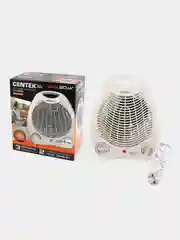 Тепловентилятор Centek CT-6002 1000/2000Вт, 3 режима, защита от перегрева, быстрый прогрев