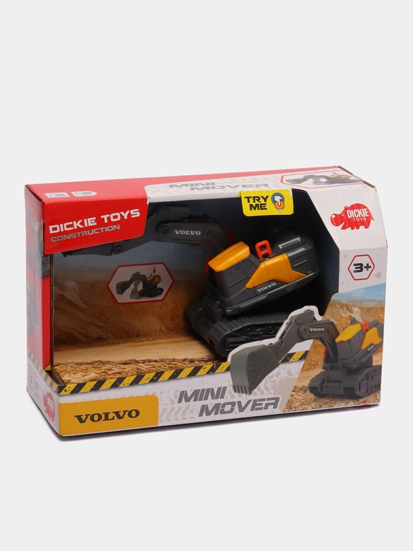 Строительная техника Dickie Toys Volvo, 13 см, 3 вида, 3722006