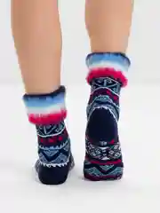 Салатовый женские шерстяные носки