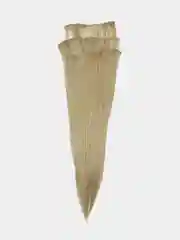 Желтый накладные волосы-трессы, прямые, сплошная прядь, на заколках, 60 см