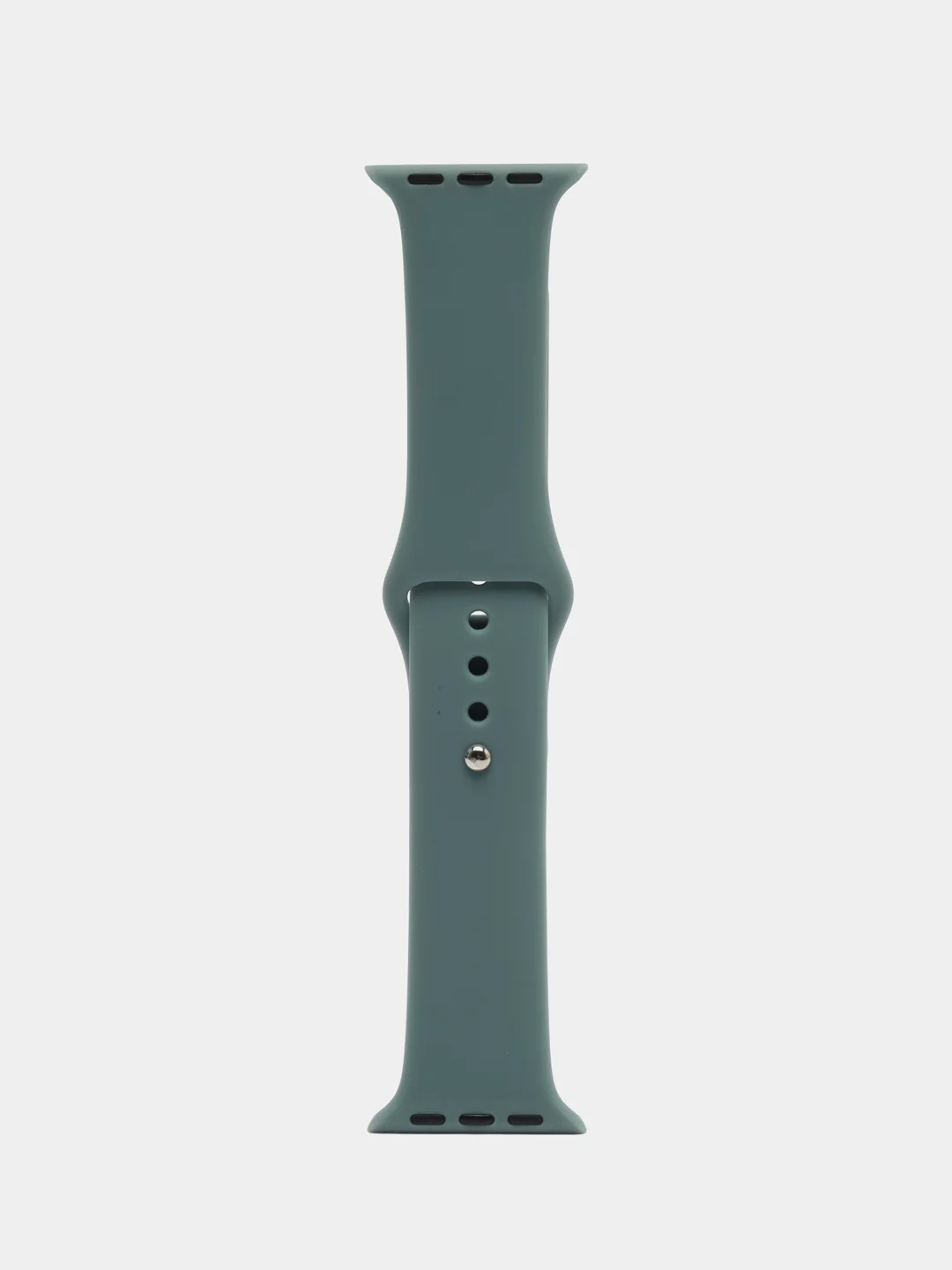 Зелёный хаки ремешок, силиконовый, цветной, для Apple Watch, 38, 40, 42, 44, 45, 49 мм