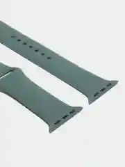 Зеленый ремешок, силиконовый, цветной, для Apple Watch, 38, 40, 42, 44, 45, 49 мм
