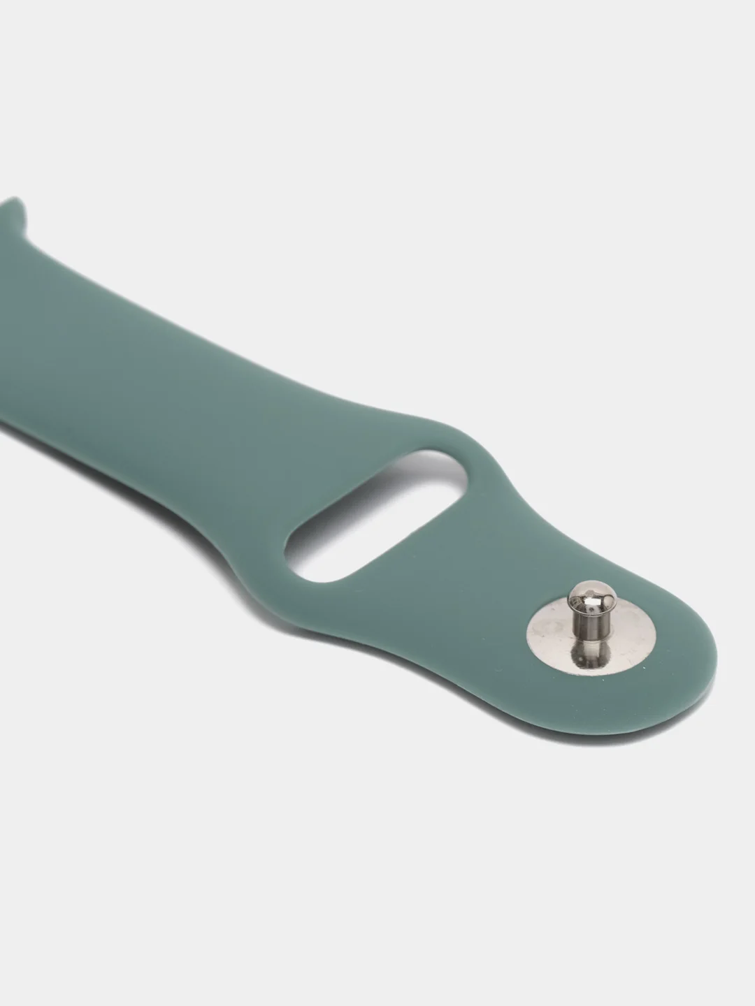 Зеленый ремешок, силиконовый, цветной, для Apple Watch, 38, 40, 42, 44, 45, 49 мм