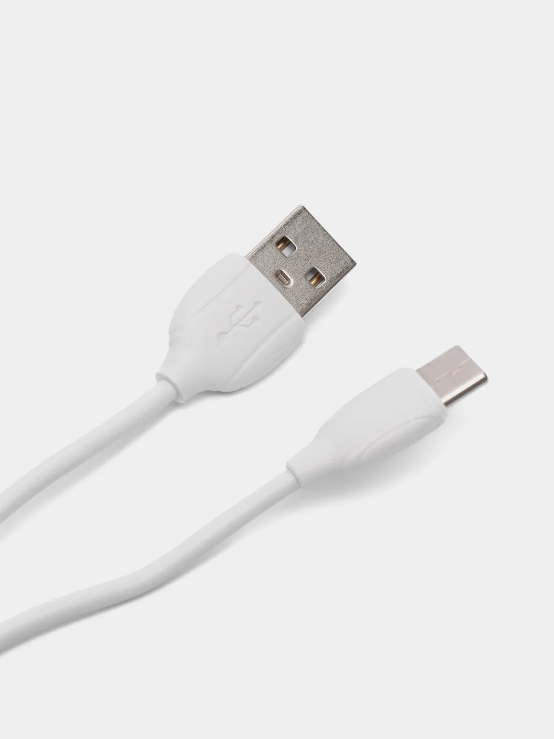 Белый зарядное устройство Borofone BA47A + кабель Type-C / 18 Вт быстрая зарядка