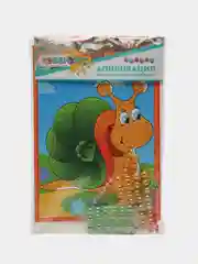 Аппликация жемчужными стразами, 33*22 см