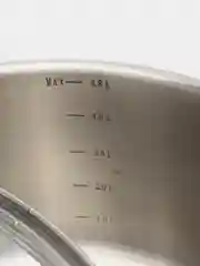 Кастрюля с крышкой Vensal Velours noir VS1502 из нержавеющей стали 5,4л (24см)