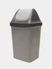 Белый ведро для мусора / контейнер СВИНГ IDEA