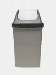Белый ведро для мусора / контейнер СВИНГ IDEA