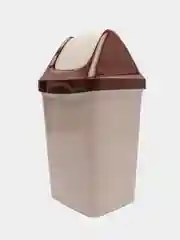 Бежевый ведро для мусора / контейнер СВИНГ IDEA