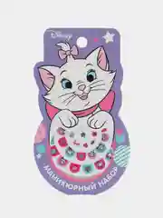 Розовый подарочный набор первоклассницы/школьницы, 9 предметов, "Коты аристократы"