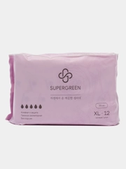 Прокладки женские с крылышками SUPERGREEN