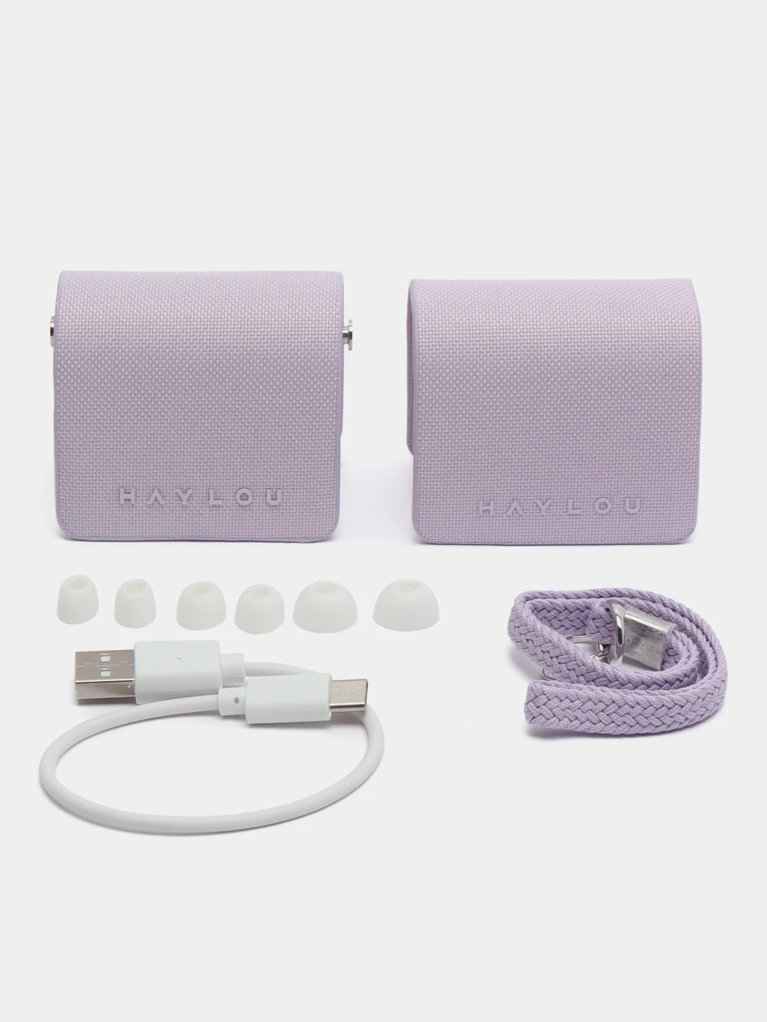 Голубой беспроводные наушники Xiaomi Haylou Lady Bag