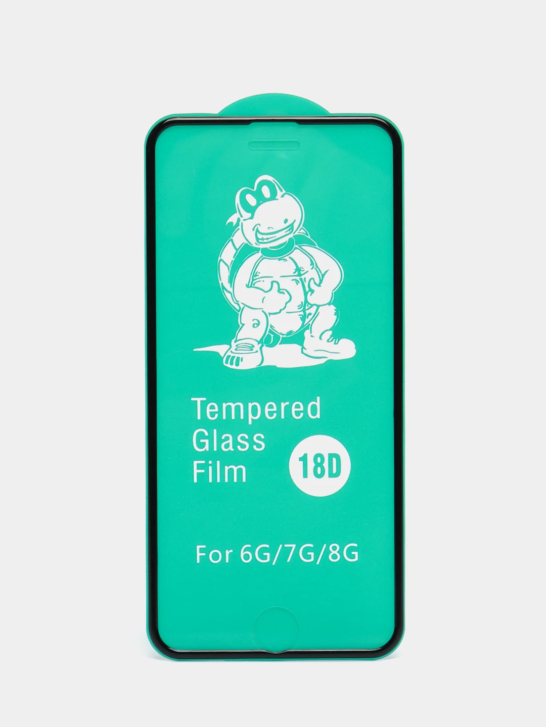 Белый стекло с бортами AirBag iPhone 6/7/8/7+/8+/X/XS/XS Max/11Pro/12mini/12/12Pro/12ProMax