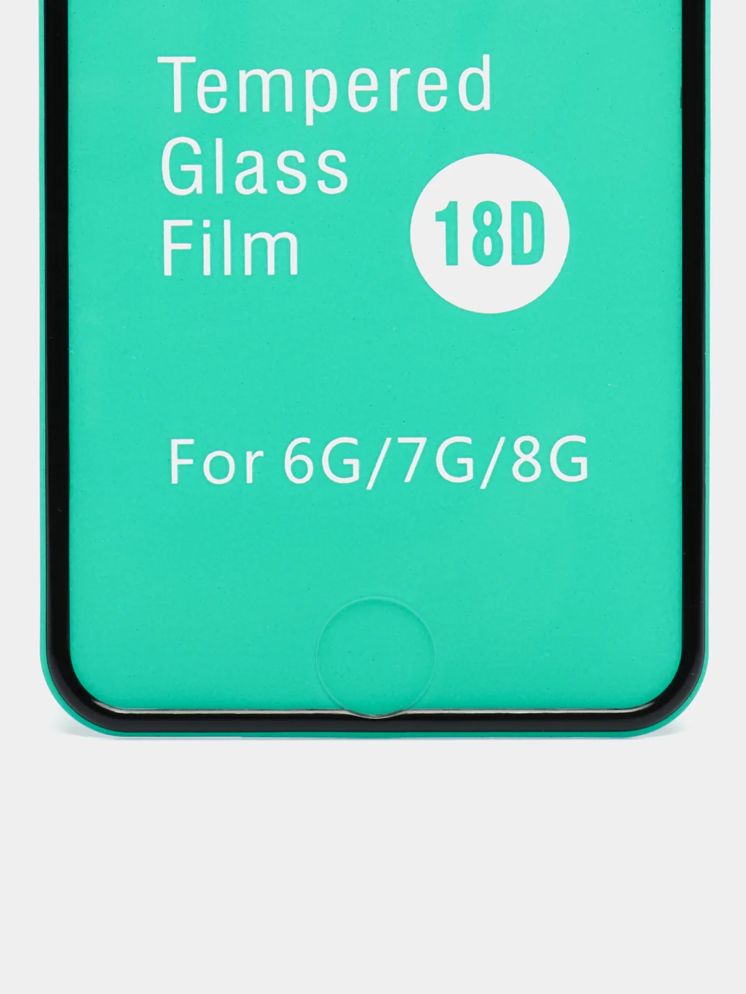 Белый стекло с бортами AirBag iPhone 6/7/8/7+/8+/X/XS/XS Max/11Pro/12mini/12/12Pro/12ProMax