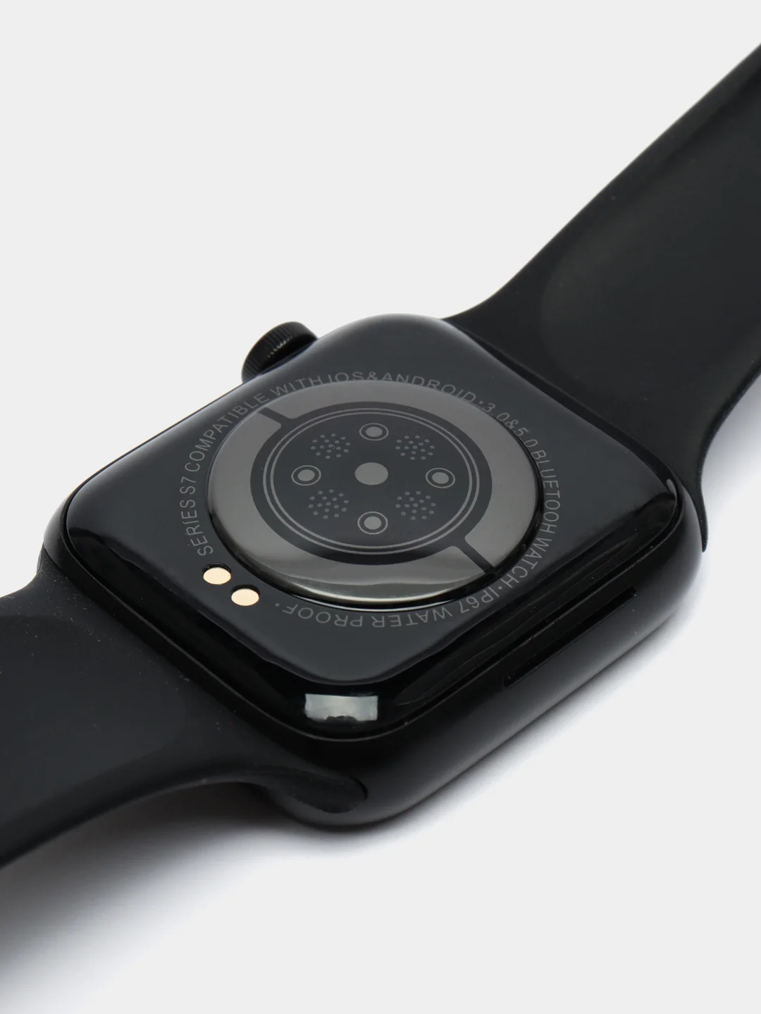 Черный умные часы Smart Watch T900PRO MAX L, наушники в комплекте