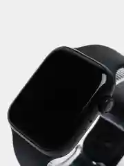 Черный умные часы Smart Watch T900PRO MAX L, наушники в комплекте