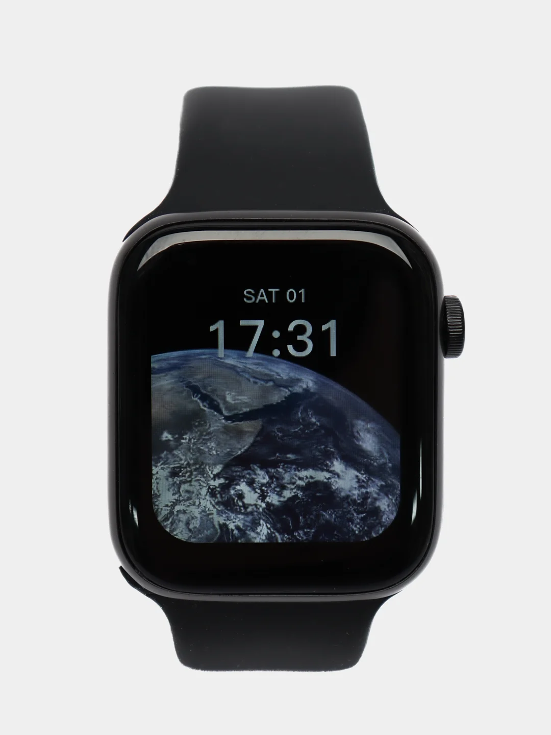 Черный умные часы Smart Watch T900PRO MAX L, наушники в комплекте