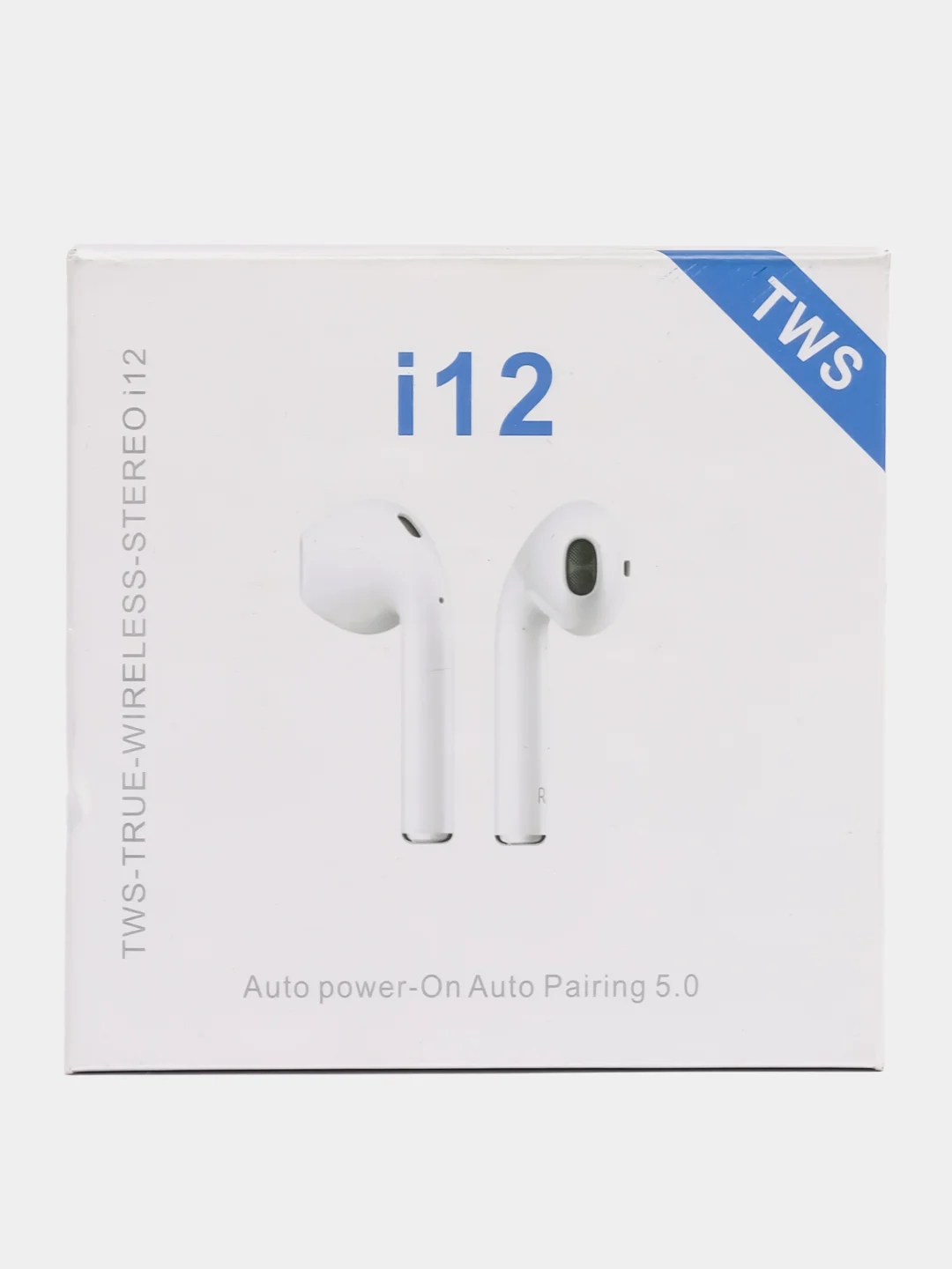 Белый беспроводные наушники i12