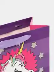 Фиолетовый пакет ламинат вертикальный "Unicorn dreams", Минни Маус, 23 х 27 х 11,5 см