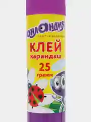 Клей-карандаш канцелярский для бумаги и картона Юнландия, 25 г, улучшенный, 227612