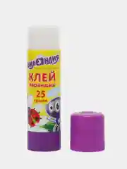 Клей-карандаш канцелярский для бумаги и картона Юнландия, 25 г, улучшенный, 227612