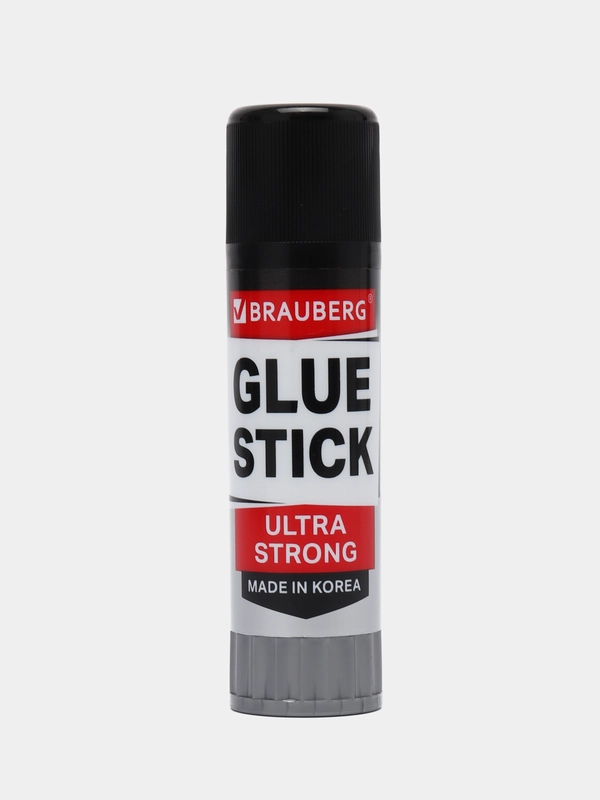 Клей-карандаш канцелярский для бумаги и картона Brauberg Ultra Strong, Усиленный 229546