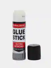 Клей-карандаш канцелярский для бумаги и картона Brauberg Ultra Strong, Усиленный 229546