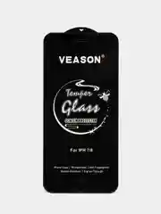 Черный защитное стекло Veason для iPhone XR/11/7/8/7 Plus/12/12 Pro/13/13 Pro/14