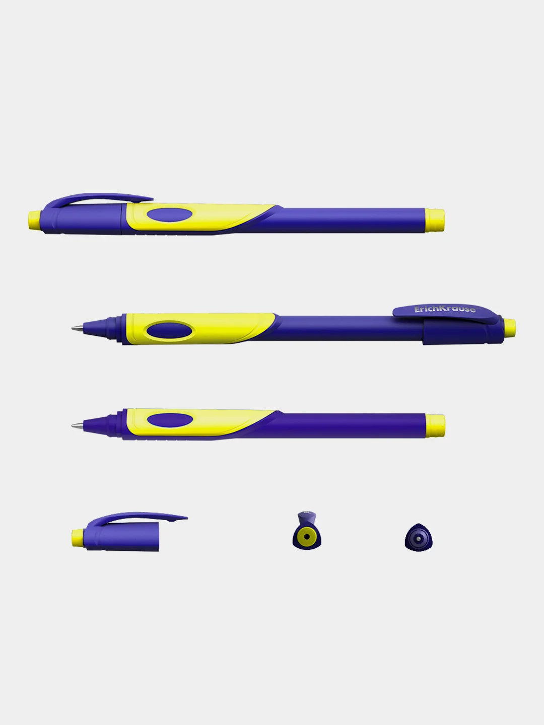 Ручка шариковая ErichKrause, Ultra Glide, синяя, 2 шт