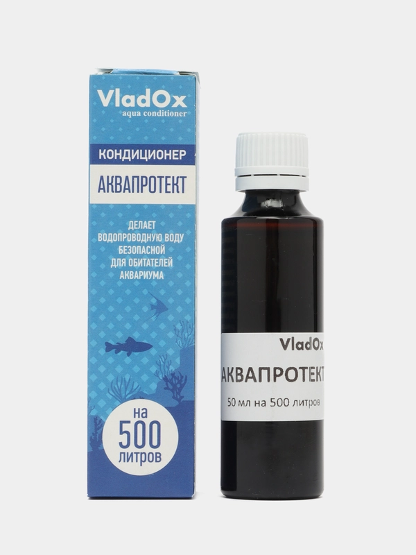 Кондиционер для аквариума VladOx Аквапротект, 50 мл на 500л