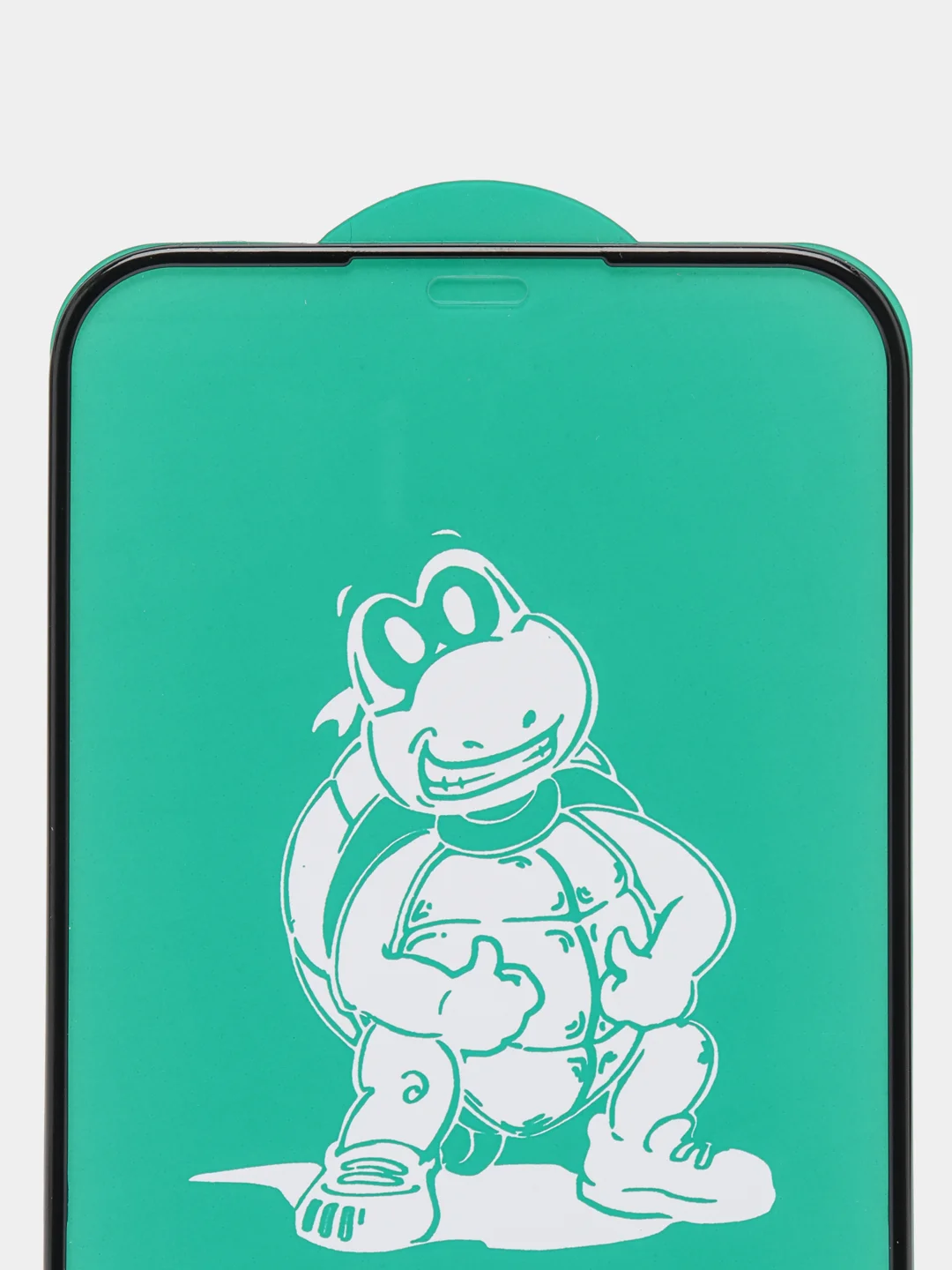 Белый стекло с бортами AirBag iPhone 6/7/8/7+/8+/X/XS/XS Max/11Pro/12mini/12/12Pro/12ProMax