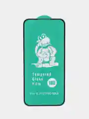 Белый стекло с бортами AirBag iPhone 6/7/8/7+/8+/X/XS/XS Max/11Pro/12mini/12/12Pro/12ProMax