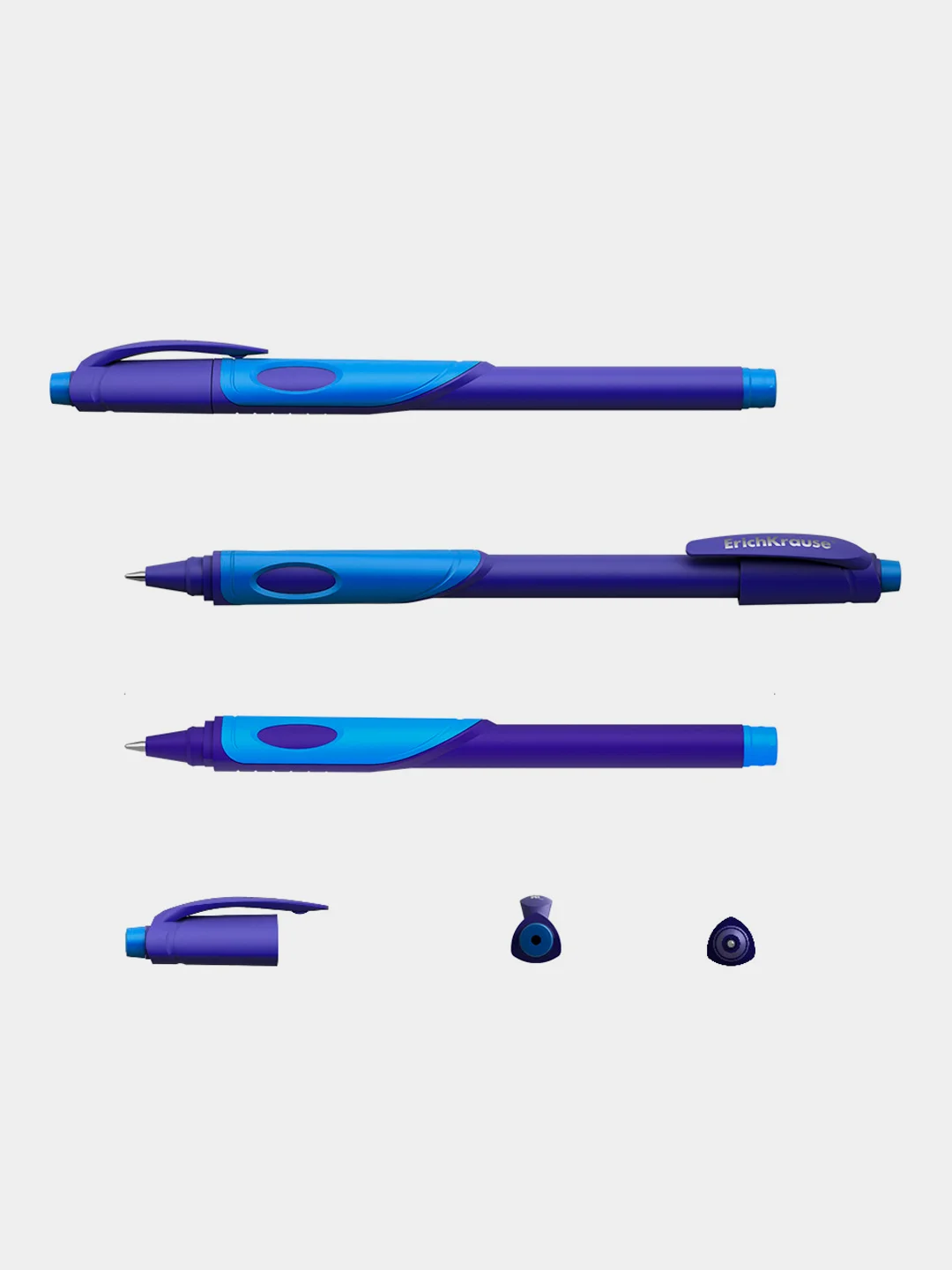 Ручка шариковая ErichKrause, Ultra Glide, синяя, 2 шт