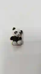 Брошь с эмалью "Панда"