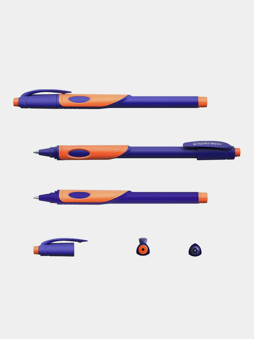 Ручка шариковая ErichKrause, Ultra Glide, синяя, 2 шт