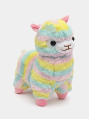 Мягкая игрушка Радужная Лама/Альпака, 25 см