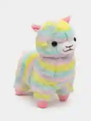 Мягкая игрушка Радужная Лама/Альпака, 25 см