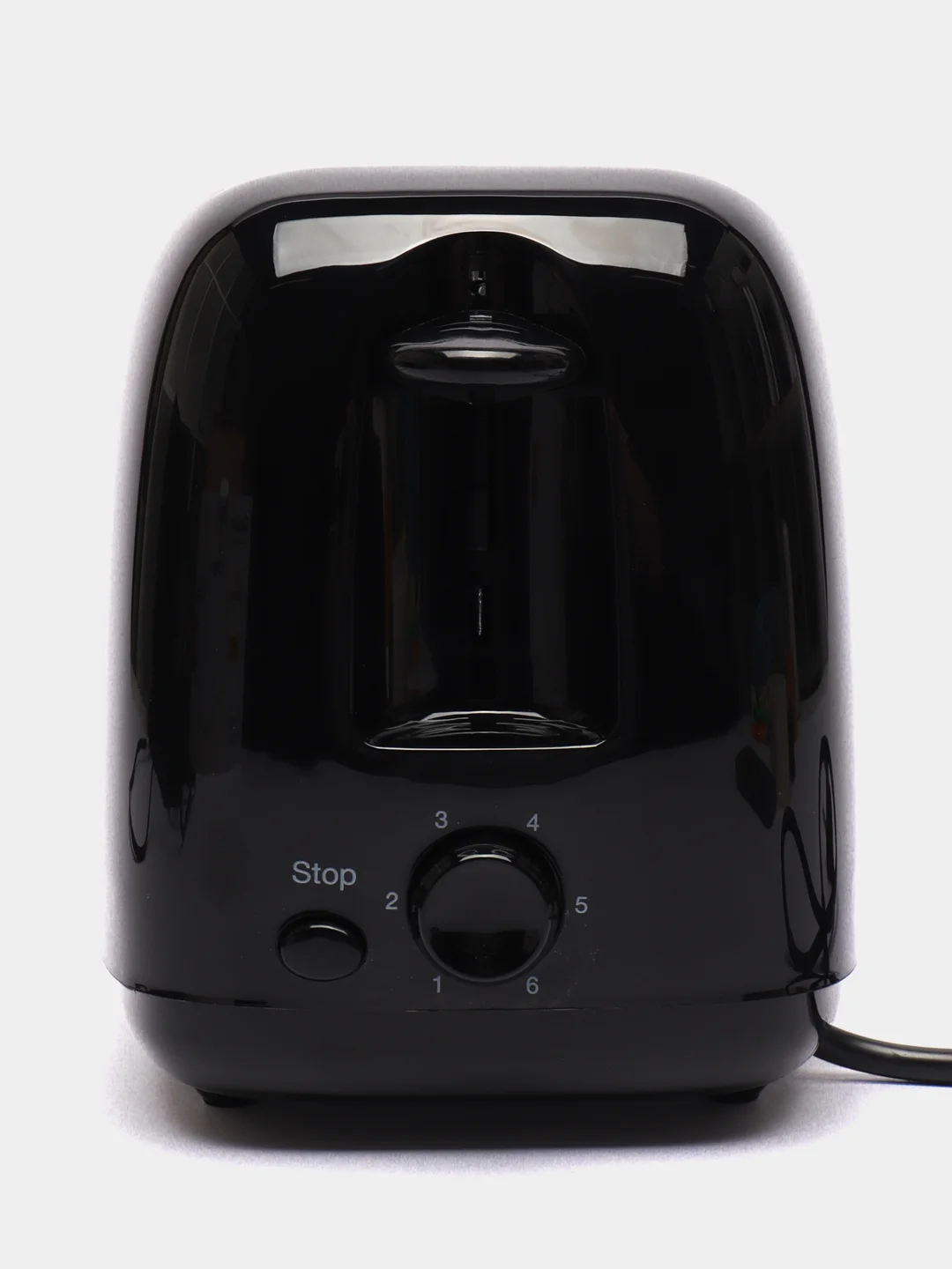 Черный электрический тостер Blackton Bt T1110, 6 режимов, 800 Вт