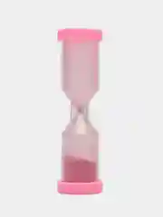 Розовый песочные часы