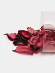 Розовый саше с сухоцветами и свечкой, 6 цветов